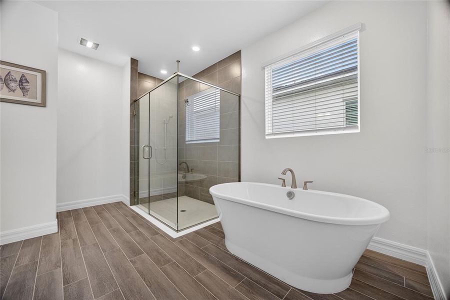 Furnished interior view inside a new home in Heritage Station, Punta Gorda (Image 29).