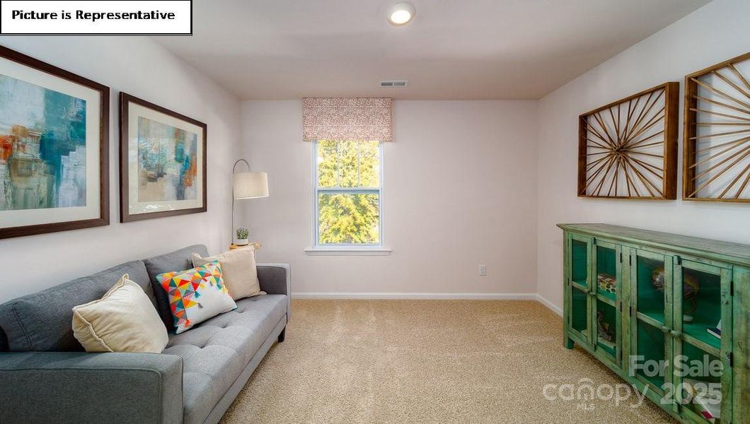 Furnished interior view inside a new home in Lakeshore at Windstone, Mooresville (Image 7).