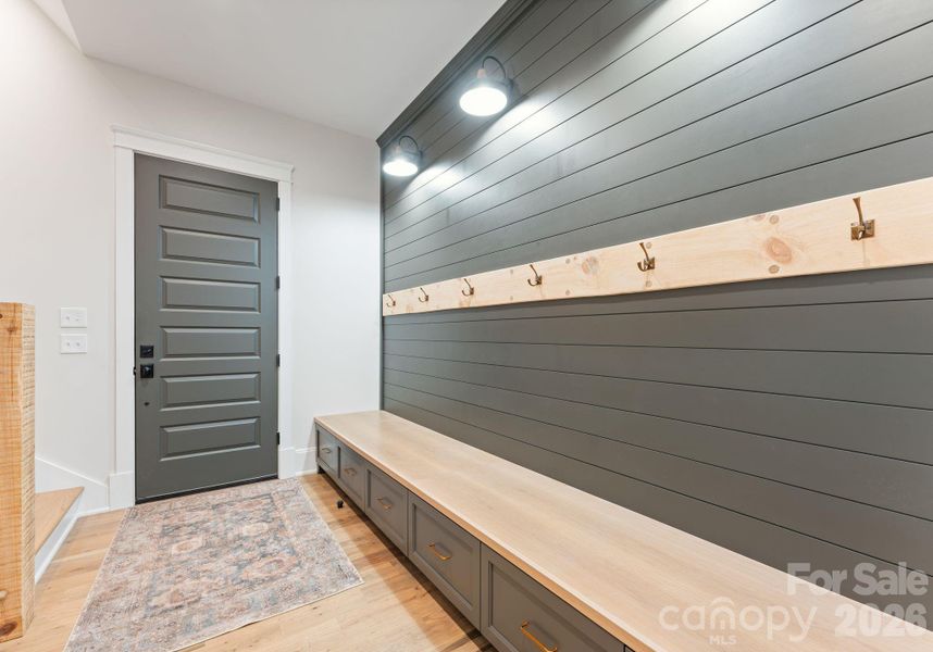 Large Drop Zone & Garage Entrance