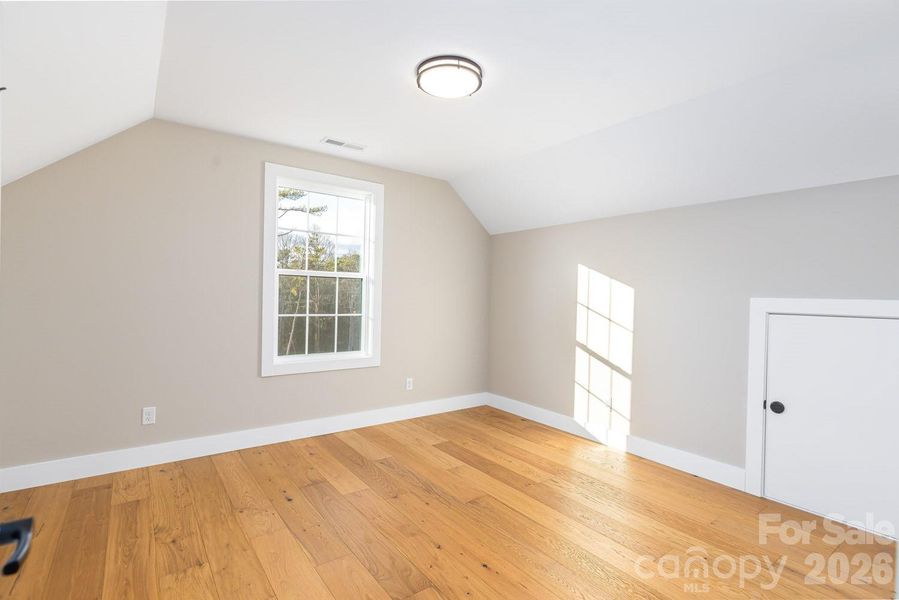 "The Laurel". Upper level Bedroom #2. Representative photo from Corner Rock Builders showing similar floorplan, craftsmanship, quality of construction and finish level. "The Laurel". Upper level Bedroom #2. Representative photo from Corner Rock Builders showing similar floorplan, craftsmanship, quality of construction and finish level.