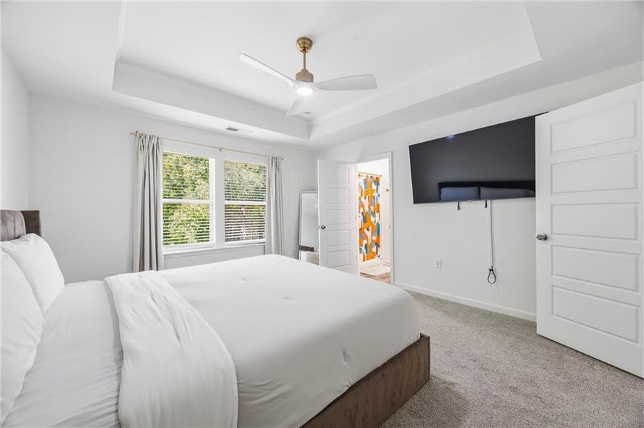 Furnished interior view inside a new home in , Griffin (Image 17).