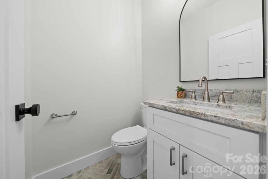 Half Bath on Main level Half Bath on Main level