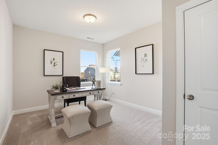 Furnished interior view inside a new home in The Meadows at Laurelbrook, Sherrills Ford (Image 17).