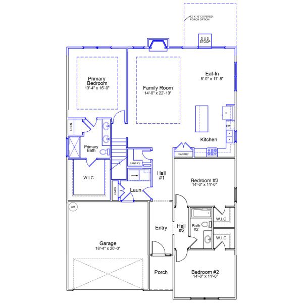 2D floor plan layout of this home in Winston Point, Gilbert, SC (Image 2). 2D floor plan layout of this home in Winston Point, Gilbert, SC (Image 2).