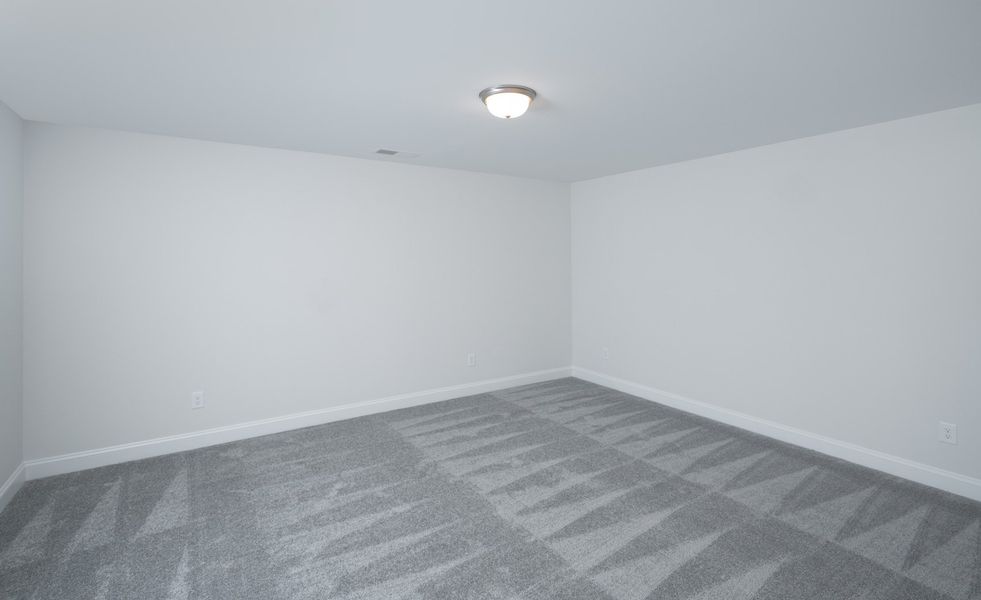 Representative unfurnished interior of a home built from the The Princeton B by Cothran Homes in Reidville Town Center, Reidville (Image 26).