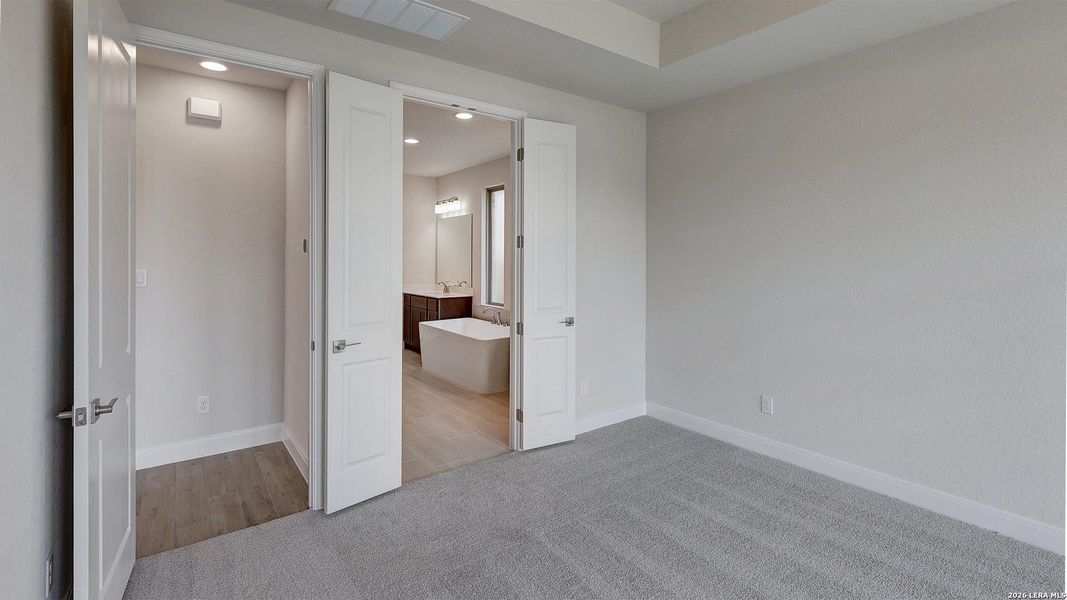Spacious, unfurnished interior of a new home in Kallison Ranch, San Antonio (Image 24). Spacious, unfurnished interior of a new home in Kallison Ranch, San Antonio (Image 24).