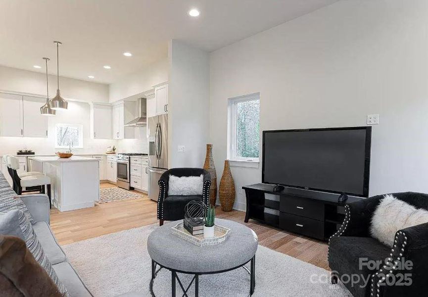 Furnished interior view inside a new home in , Asheville (Image 5).