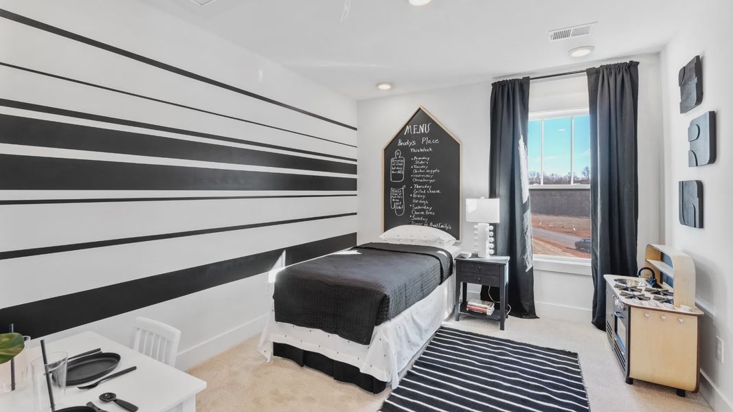 Bedroom of The Middleton Design by DRB Homes