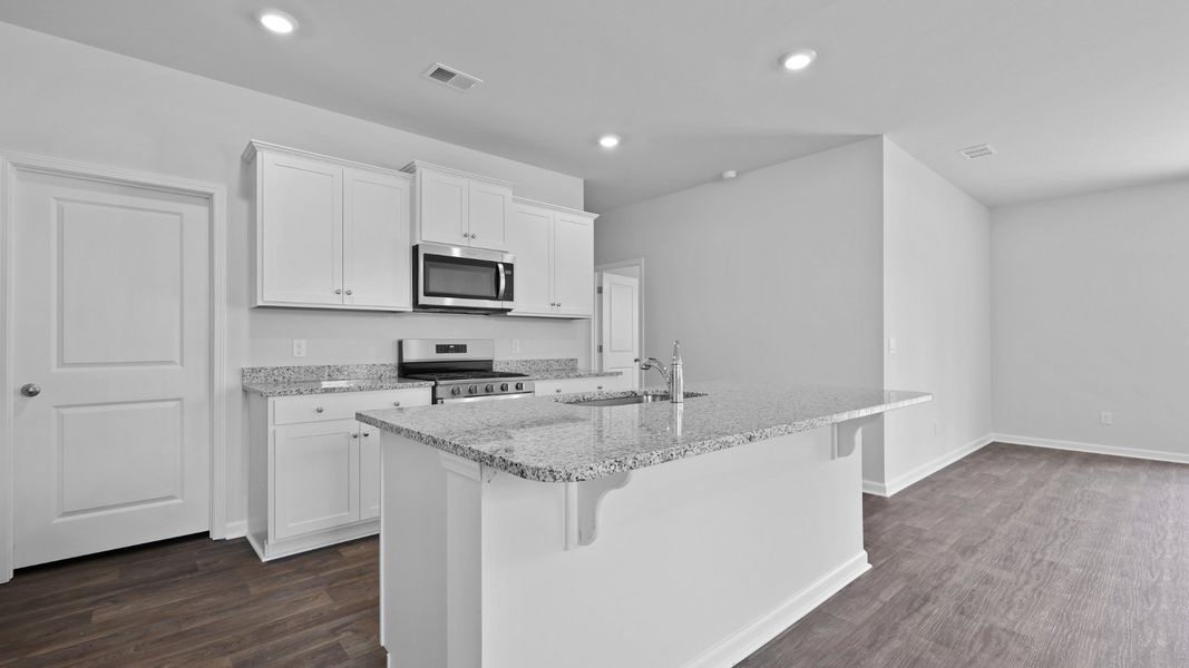 Furnished interior view inside a new home in Grand Oaks, Columbia (Image 4).
