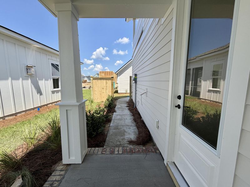 Exterior details and patio area of a home in , Summerville (Image 7).