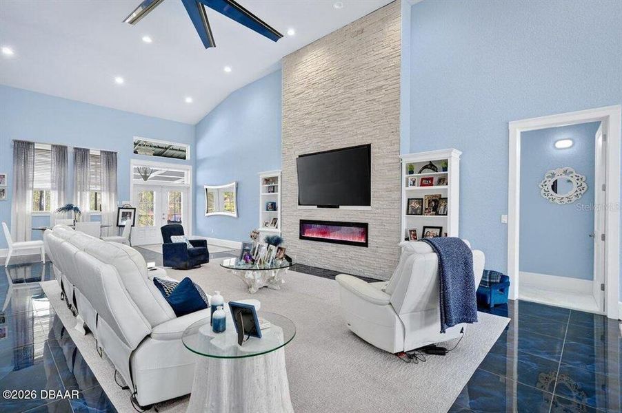 Furnished interior view inside a new home in , Ormond Beach (Image 16). Furnished interior view inside a new home in , Ormond Beach (Image 16).