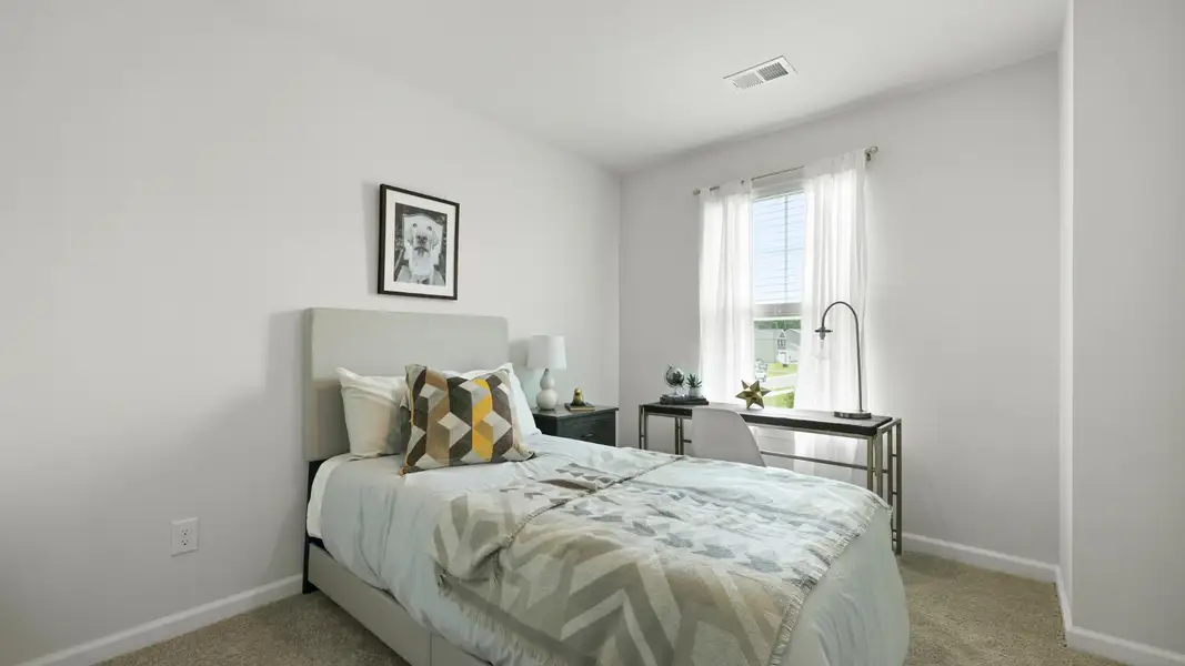 Representative furnished interior of a home built from the Dillon by D.R. Horton in The Towns at Blue Jay, Rincon (Image 14).