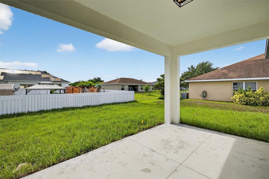 Exterior details and patio area of a home in , Lehigh Acres (Image 3). Exterior details and patio area of a home in , Lehigh Acres (Image 3).