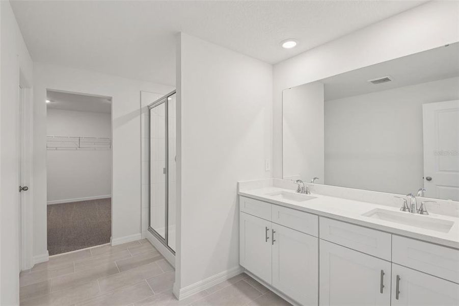 Furnished interior view inside a new home in Hilltop Vistas, Dade City (Image 11).