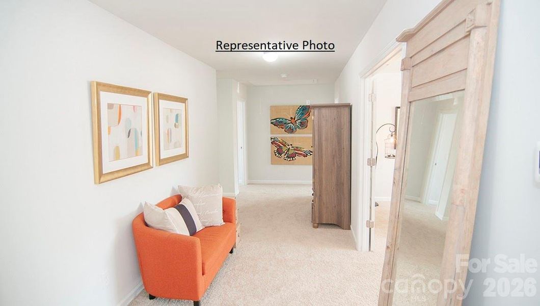 Furnished interior view inside a new home in Wallace Springs, Statesville (Image 22).