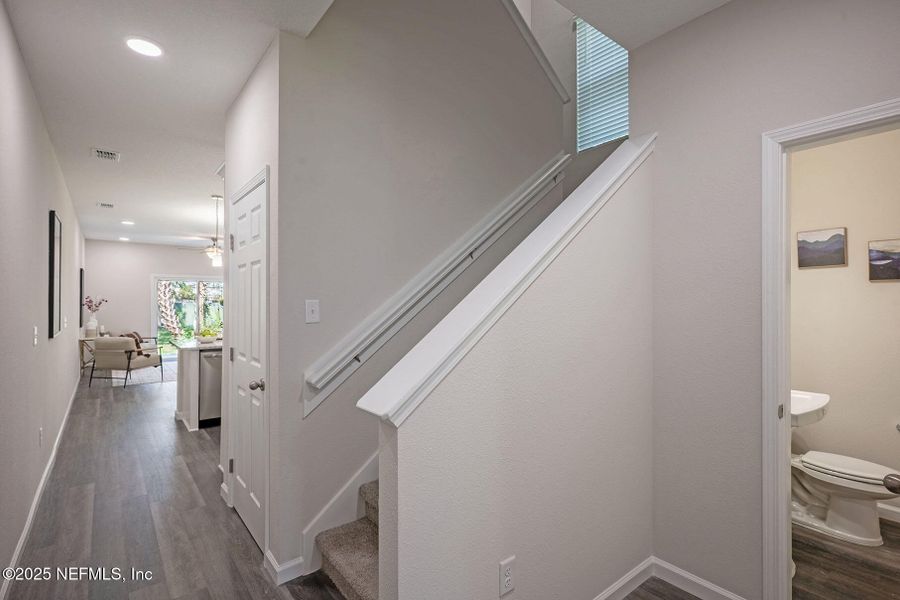 Furnished interior view inside a new home in , Jacksonville (Image 27).
