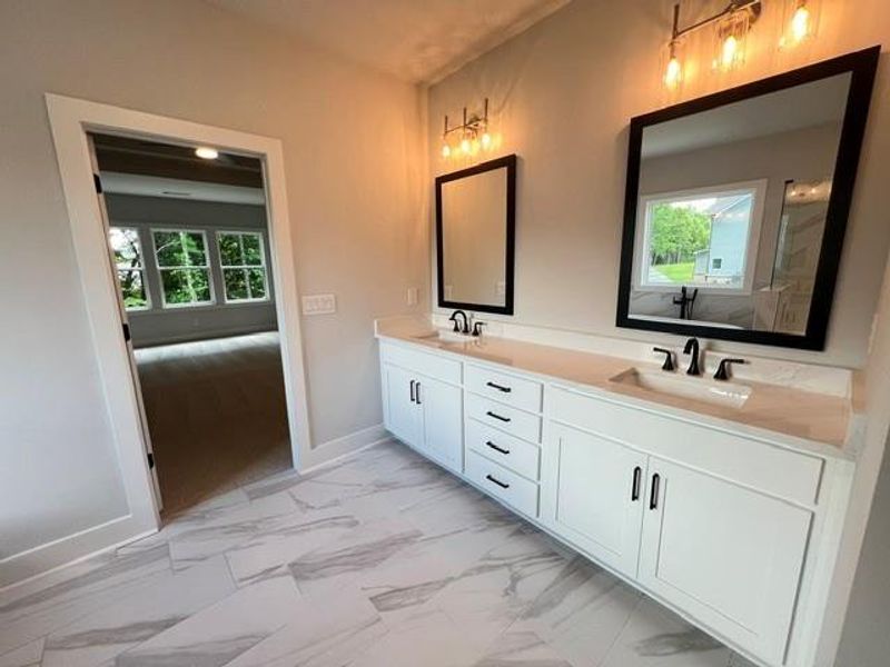 Furnished interior view inside a new home in , Cumming (Image 12).