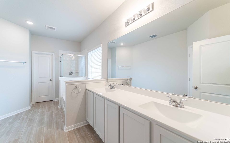 Furnished interior view inside a new home in Morgan Meadows, San Antonio (Image 4). Furnished interior view inside a new home in Morgan Meadows, San Antonio (Image 4).