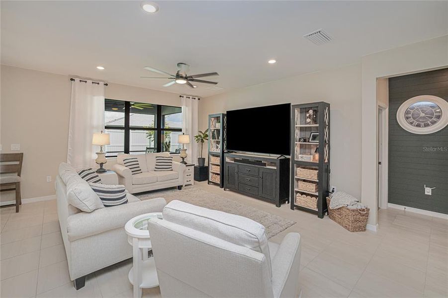 Furnished interior view inside a new home in , North Port (Image 50).