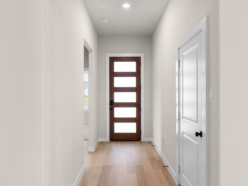 Spacious, unfurnished interior of a new home in Hadley Farms, Godley (Image 24). Spacious, unfurnished interior of a new home in Hadley Farms, Godley (Image 24).