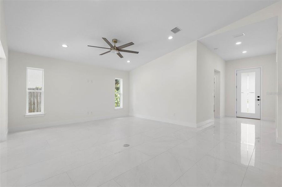 Spacious, unfurnished interior of a new home in , Palm Coast (Image 25). Spacious, unfurnished interior of a new home in , Palm Coast (Image 25).