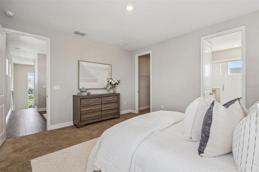 Furnished interior view inside a new home in Laureate Park, Orlando (Image 15).