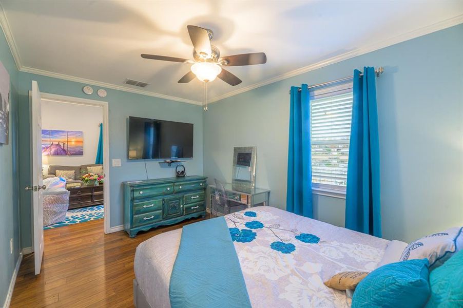 Furnished interior view inside a new home in , Graford (Image 11).