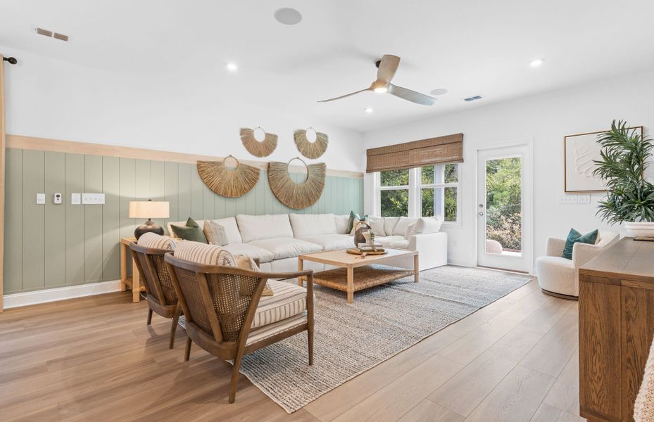 Get Cozy in the Gathering Room