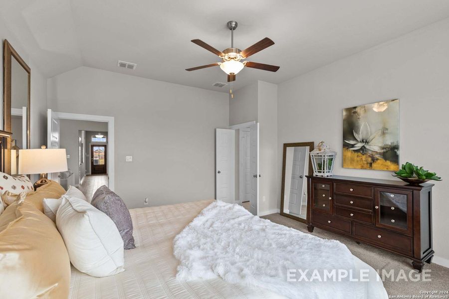 Furnished interior view inside a new home in Hannah Heights, Seguin (Image 35).