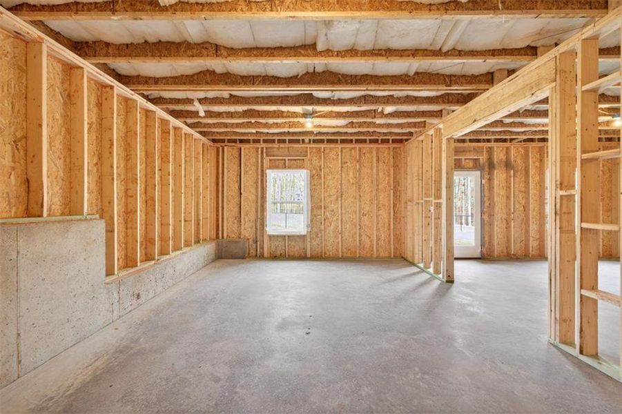 In-progress construction of a new home in Allen Manor, Hoschton, GA (Image 41).