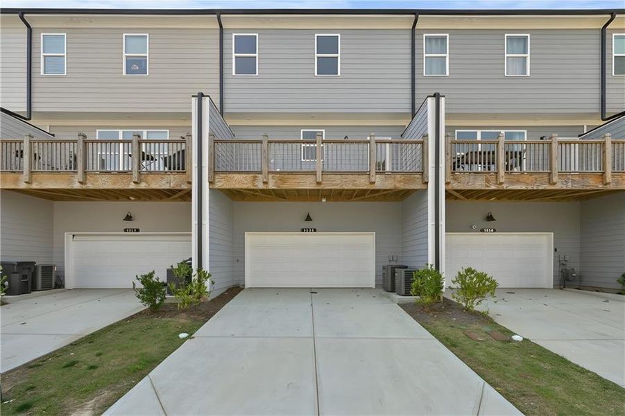 Exterior details and patio area of a home in , Sugar Hill (Image 28).