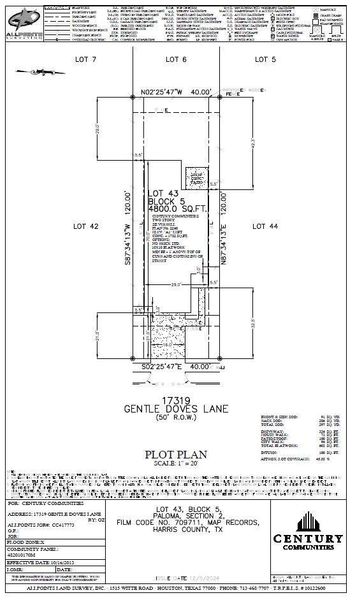 2D floor plan layout of this home in Lonestar Collection at Paloma at Sanford Farms, Waller, TX (Image 4).