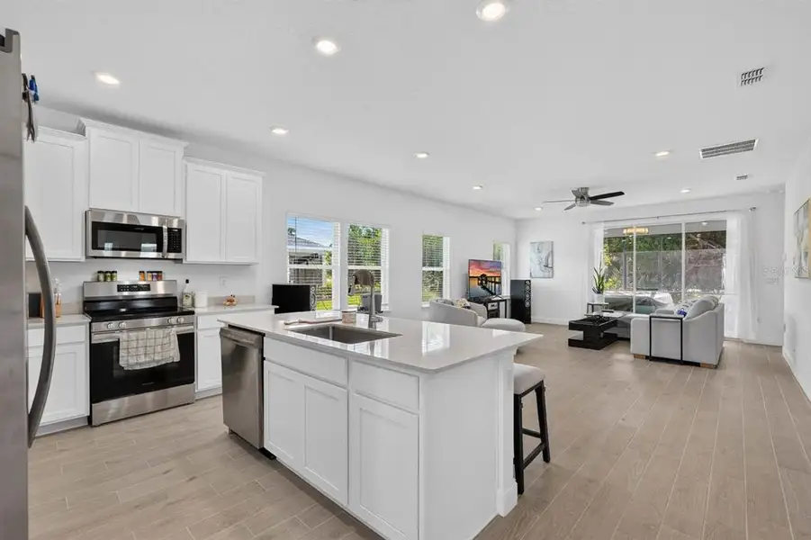 Furnished interior view inside a new home in , Ormond Beach (Image 33).