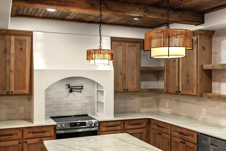 Furnished interior view inside a new home in , Bonham (Image 11).