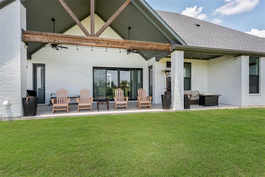Exterior details and patio area of a home in , Waxahachie (Image 24). Exterior details and patio area of a home in , Waxahachie (Image 24).