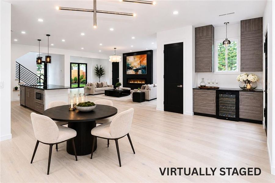 Furnished interior view inside a new home in , Scottdale (Image 30).