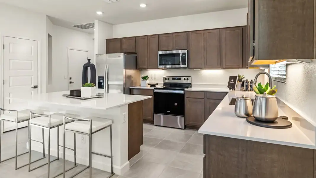 Furnished interior view inside a new home in Zanjero Pass, Waddell (Image 7).