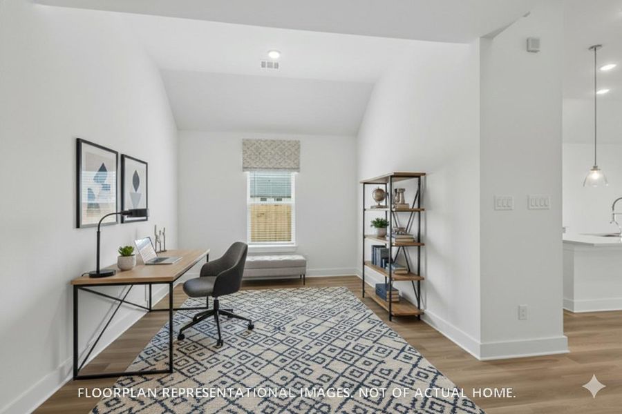 Furnished interior view inside a new home in Ambrose, La Marque (Image 15).