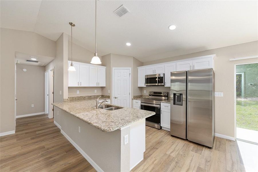 Furnished interior view inside a new home in , Citrus Springs (Image 6).