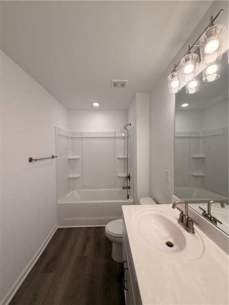 Furnished interior view inside a new home in Creekside, Dawsonville (Image 10).