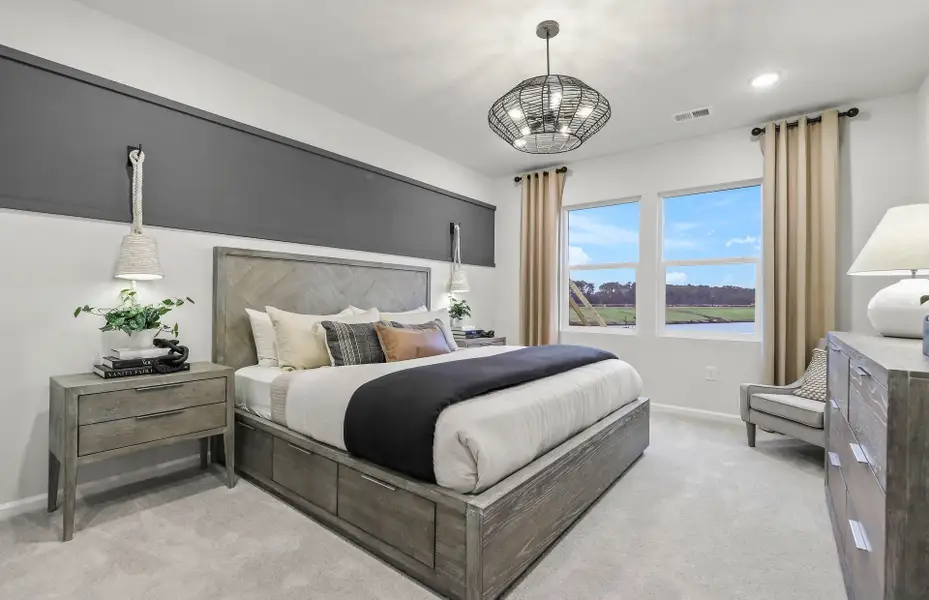 Furnished interior view inside a new home in Heartwood, Richmond Hill (Image 3). Furnished interior view inside a new home in Heartwood, Richmond Hill (Image 3).