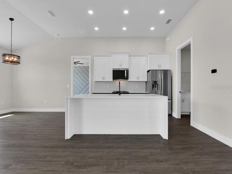 Furnished interior view inside a new home in , Port Charlotte (Image 9). Furnished interior view inside a new home in , Port Charlotte (Image 9).