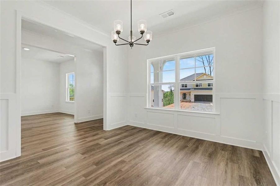 Spacious, unfurnished interior of a new home in Thunder Ridge, Dawsonville (Image 23).