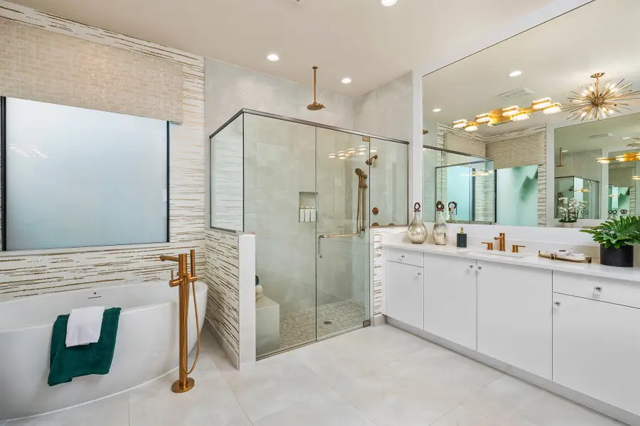 Representative furnished interior of a home built from the Bimini Grande by GL Homes in Valencia Del Mar (55+), Boynton Beach (Image 14).