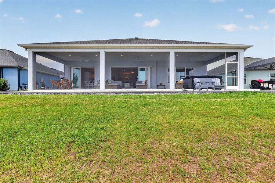 Exterior details and patio area of a home in , The Villages (Image 3).