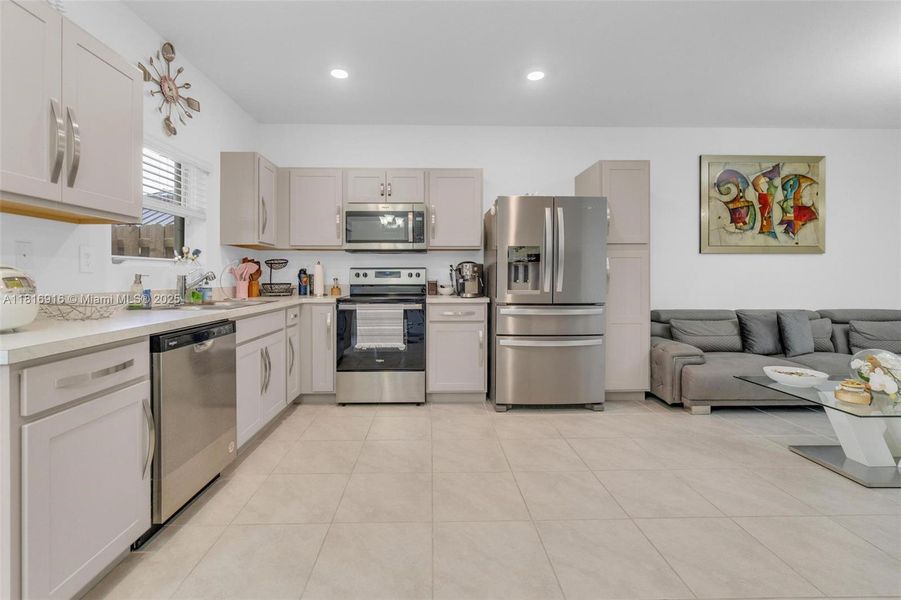 Furnished interior view inside a new home in , Florida City (Image 12). Furnished interior view inside a new home in , Florida City (Image 12).
