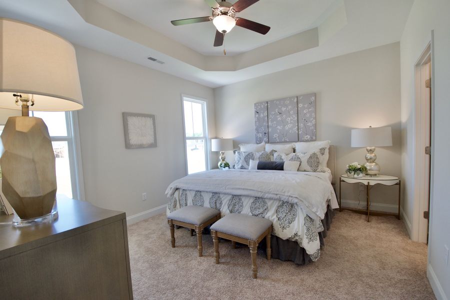 Furnished interior view inside a new home in Bristol Bay, Lake Waccamaw (Image 9). Furnished interior view inside a new home in Bristol Bay, Lake Waccamaw (Image 9).