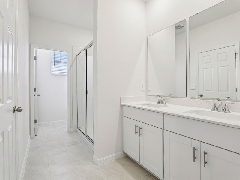 Furnished interior view inside a new home in The Meadow at Crossprairie Bungalows, St. Cloud (Image 5). Furnished interior view inside a new home in The Meadow at Crossprairie Bungalows, St. Cloud (Image 5).