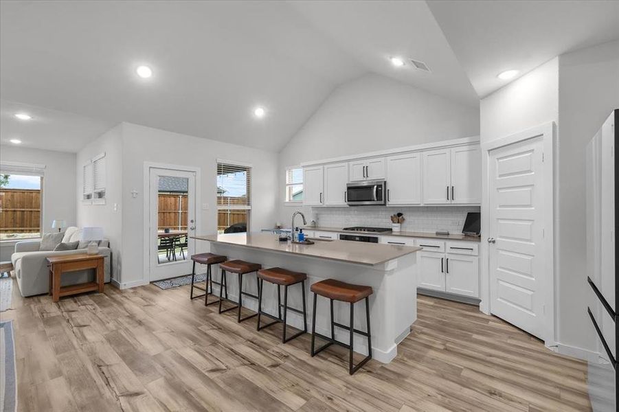 Furnished interior view inside a new home in , Fort Worth (Image 16).