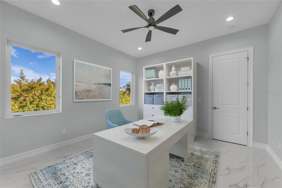 Furnished interior view inside a new home in , Port Charlotte (Image 13).